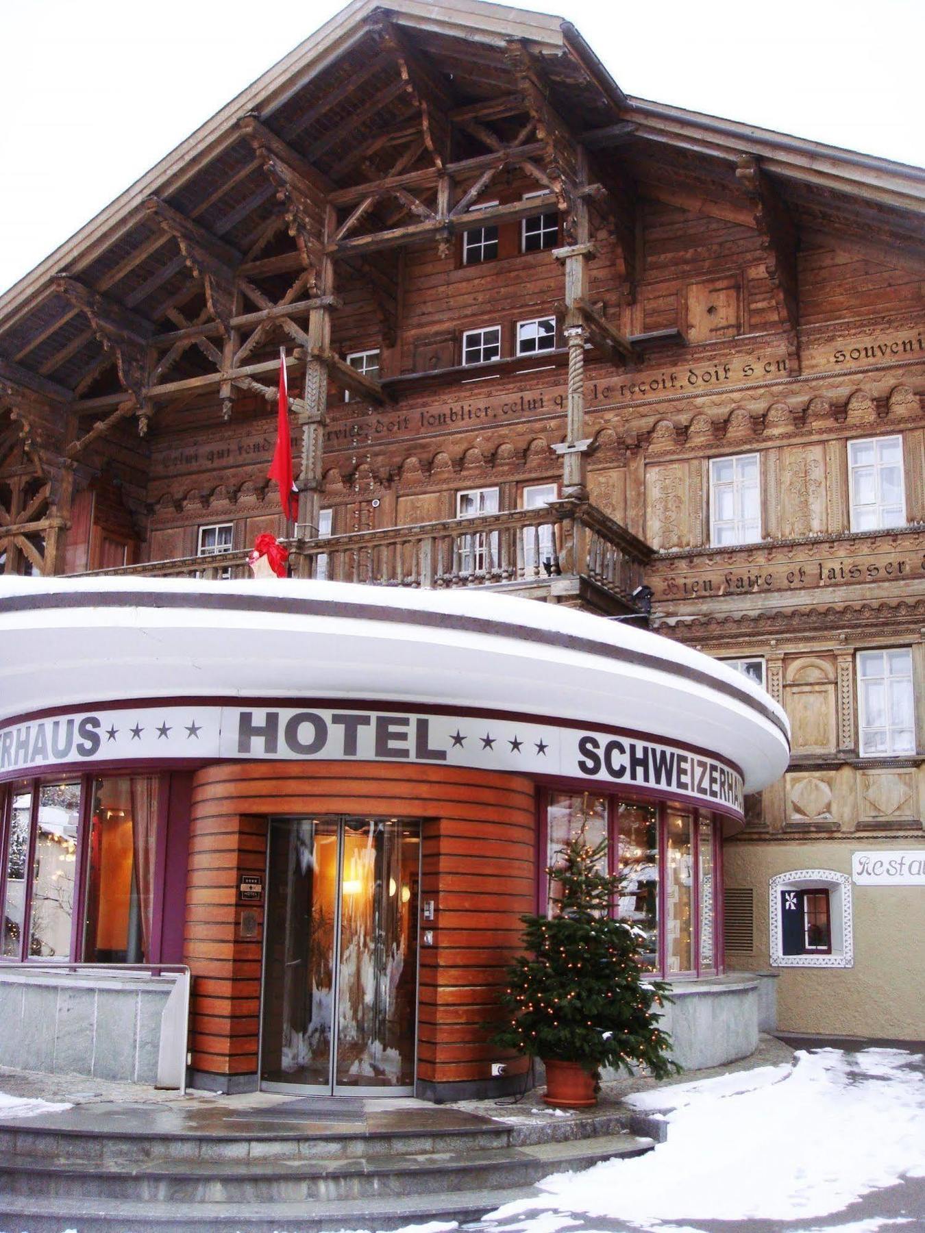 Schweizerhaus Swiss Quality Hotel Maloja Bagian luar foto